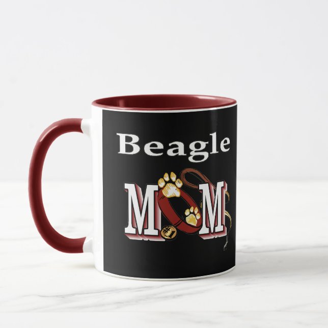 Tasse MOM chien beagle (Gauche)