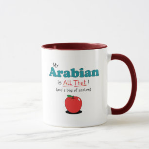 Tasse Mon Arabe est tout cela ! Cheval drôle