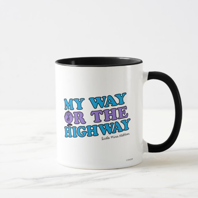 Tasse Mon Chemin Ou L'Autoroute (Droite)
