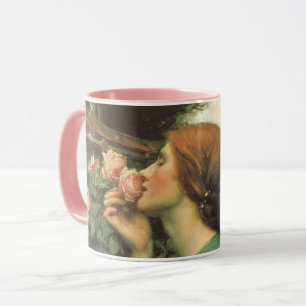 Tasse Mon Rose doux, ou Âme du Rose par Waterhouse