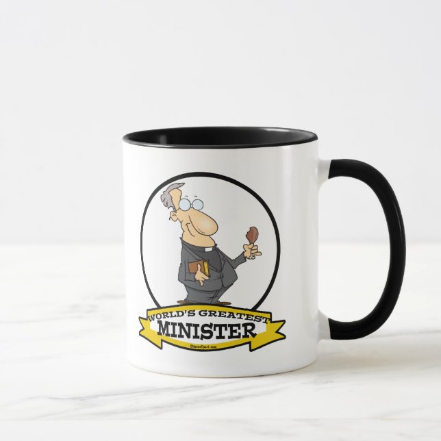 TASSE MONDE LE PLUS GRAND MINISTRE CARTOON (Droite)