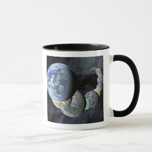 Tasse Mondes rocheux, terrestres