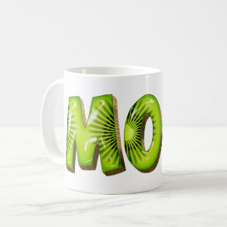 Tasse Moni Name Style Kiwi Tasse à café Tasse à th