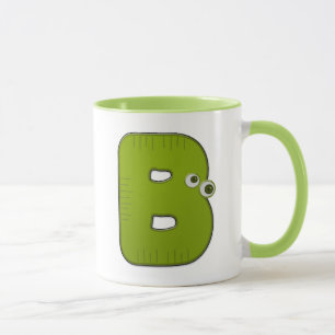 Tasse monogramme animal - B