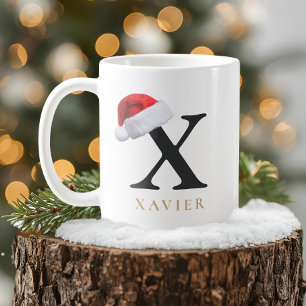 Tasse Monogramme de Noël