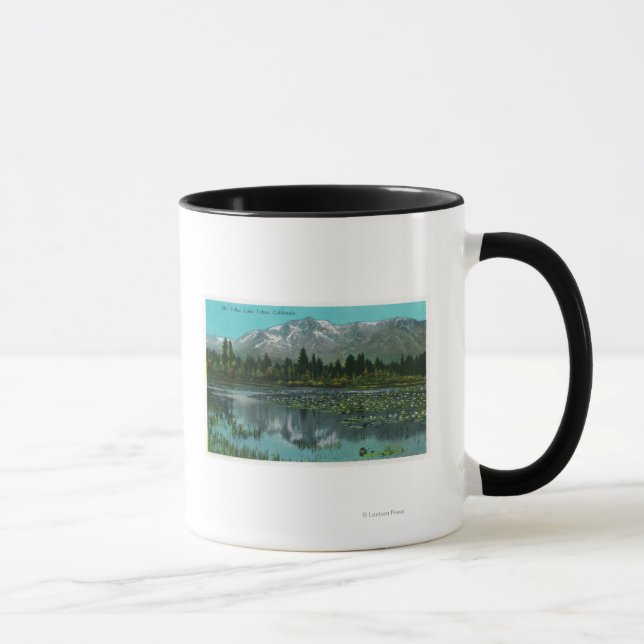 Tasse Mont Tallac et lac Tahoe, Californie (Droite)