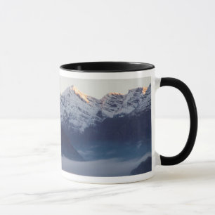 Tasse Montagnes De La Rivière Hex À Sunrise, Western C