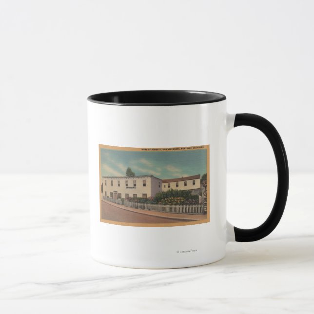 Tasse Monterey, CA - Accueil de Robert Louis Stevenson (Droite)