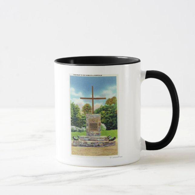 Tasse Monument Marquis de Montcalm (Droite)