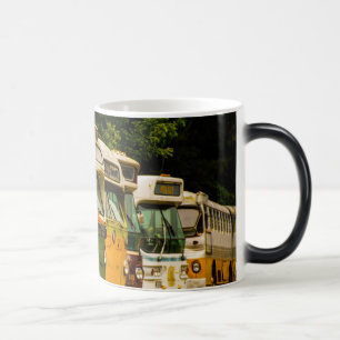 Tasse Morphing 11 oz Noir/Blanc Cimetière d'Autobu