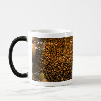 Tasse morphing à thème café