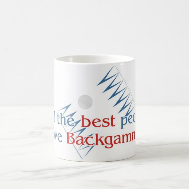 Tasse morphing de backgammon (Centre)