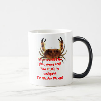 Tasse Morphing de crabe ennemi géant
