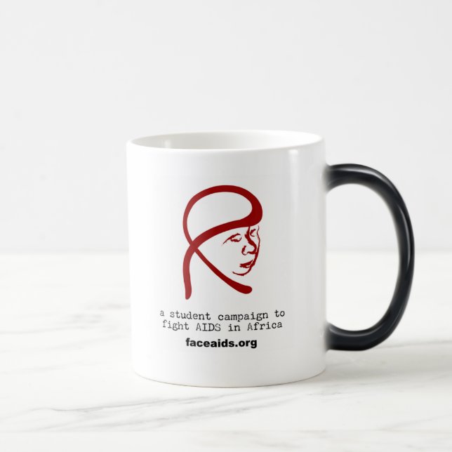 Tasse morphing de SIDA de VISAGE (Droite)