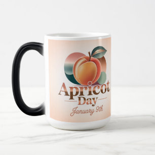 Tasse Morphing Jour d'Abricot 9 Janvier