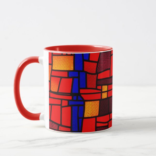 Tasse Mosaïque en verre tendu (Gauche)