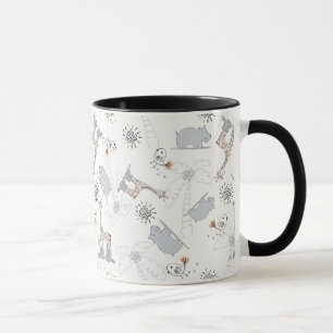 Tasse motif 2 de griffonnage