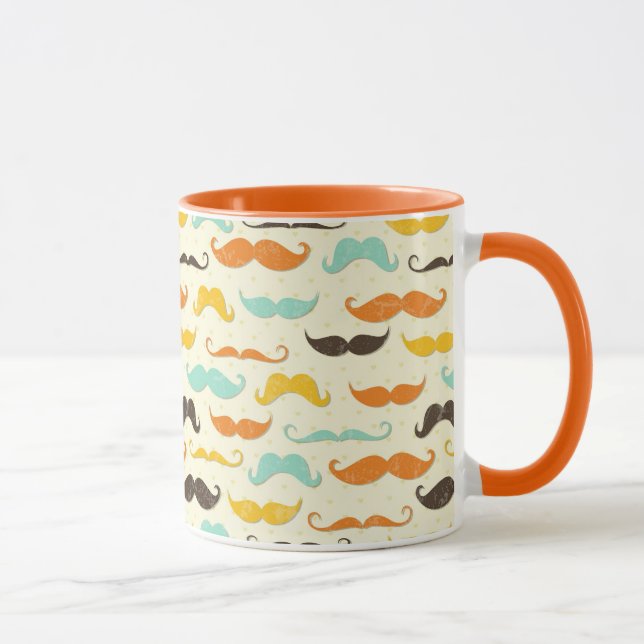 Tasse Motif 3 de moustache (Droite)