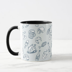 Tasse Motif 3 de nourriture