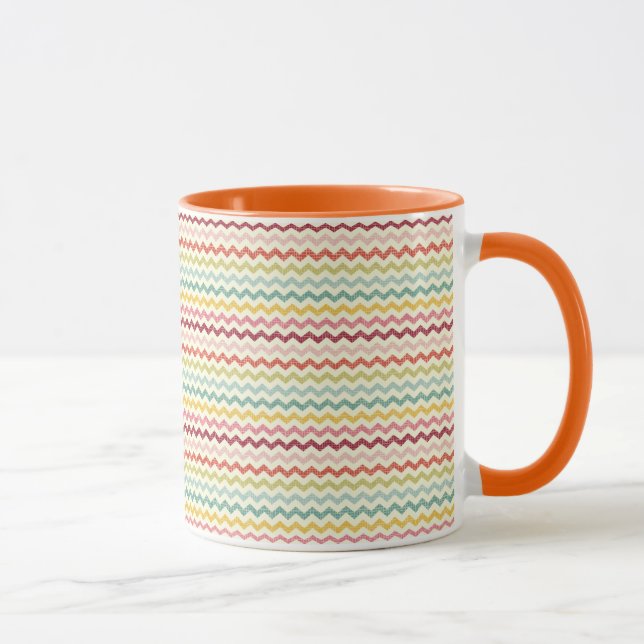 Tasse Motif 4 de Chevron (Droite)