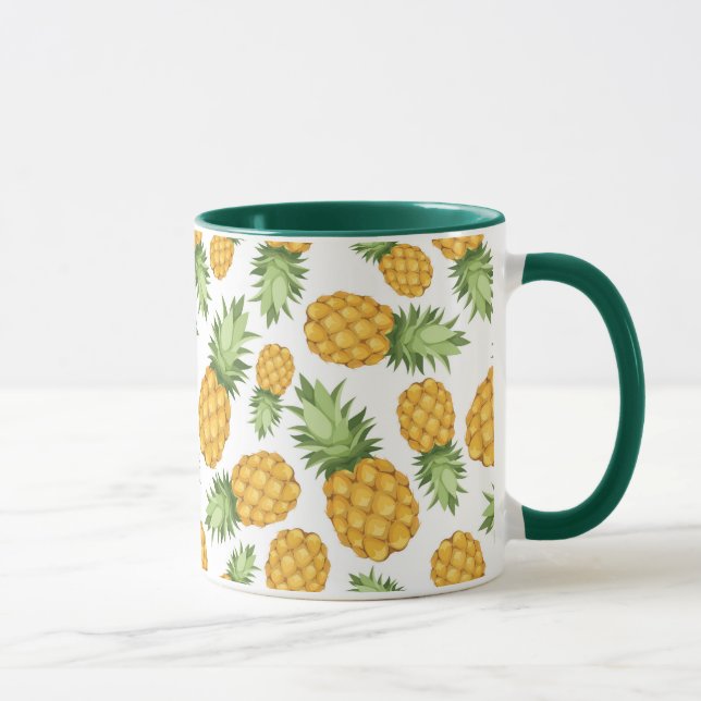 Tasse Motif à ananas (Droite)