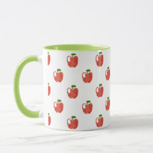 Tasse Motif Apple aquarelle