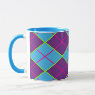 Tasse Motif Argyle Classique