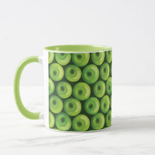 Tasse Motif aux pommes vertes