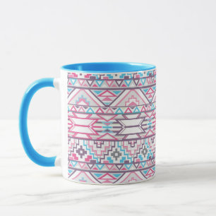 Tasse Motif aztèque géométrique abstrait 3