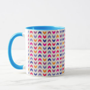 Tasse Motif coloré aztèque de Chevron
