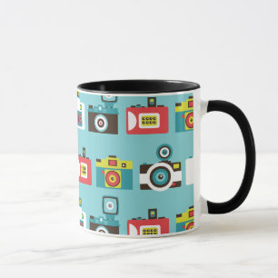 Tasse Motif coloré d'appareils-photo de Lomo d'amusement