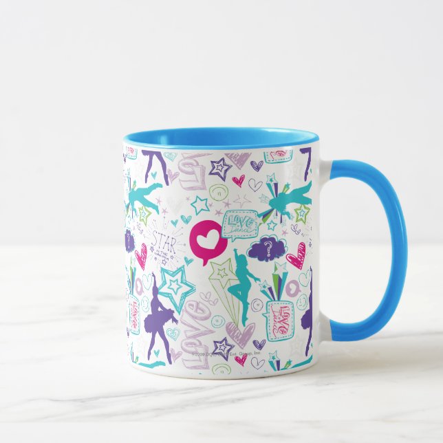 Tasse Motif d'académie de danse (Droite)