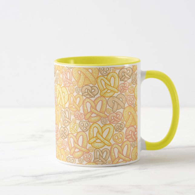 Tasse Motif de bretzel (Droite)