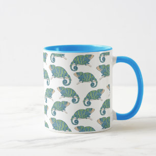 Tasse Motif de caméléon