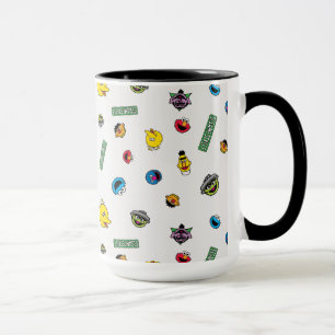 Tasse Motif de caractères de rue Sésame