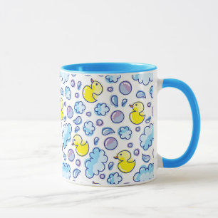 Tasse motif de lavage