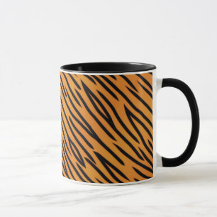 Tasse Motif de rayure de tigre