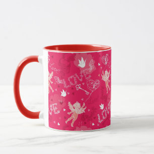 Tasse Motif de Saint-Valentin avec le cupidon