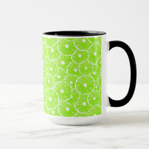 Tasse Motif de tranches de chaux