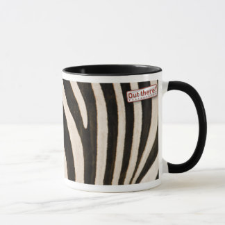 Tasse Motif de zèbre