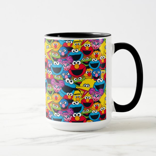 Tasse Motif d'équipage de la rue Sesame (Droite)
