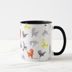 Tasse Motif Dino Silhouette