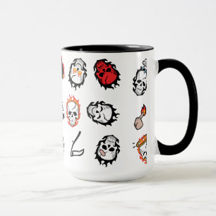 Tasse Motif du peloton   Diablo Emoji de suicide