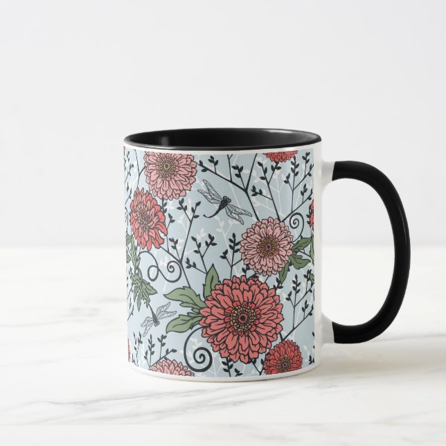 Tasse Motif floral 3 (Droite)