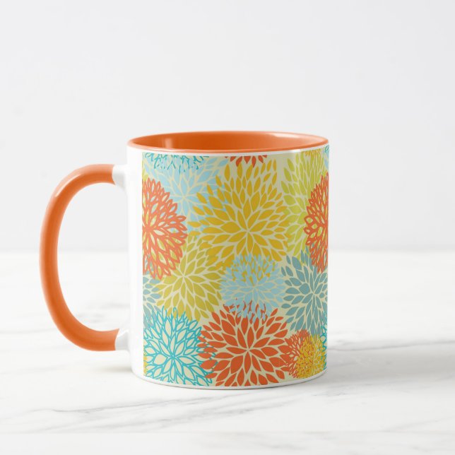 Tasse Motif floral 3 (Gauche)
