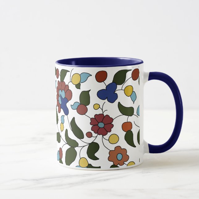 Tasse Motif floral arménien (Droite)