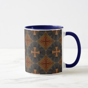 Tasse Motif géométrique Cruciforme