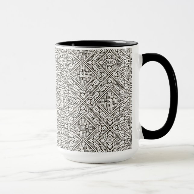 Tasse Motif inspiré (Droite)