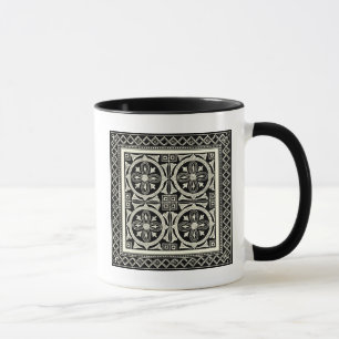 Tasse Motif Mandala noir et blanc par Vision Studio