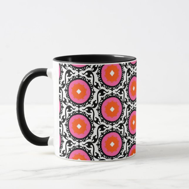Tasse Motif rose de Suzani (Gauche)